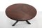 Wengé Round Dining Room Table from Gerard Geytenbeek, 1970s, Image 4
