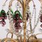 Antique 6-Light Chandelier with Bunches of Grapes 7