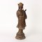 French Golden Terracotta Statue 3