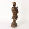 French Golden Terracotta Statue, Image 3