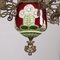 French Liberty Metal Chandelier, Image 7