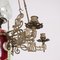 French Liberty Metal Chandelier 6