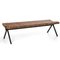 Small Perlude Teak Bench by Caroline Voet 2