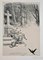 Adolphe Willette, A Little Poor Woman, Original Lithograph, 20th Century 1