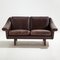 Two-Seater Matador Leather Sofa by Aage Christiansen for Eran, 1960s 1