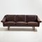 Matador Three-Seater Leather Sofa by Aage Christiansen for Eran, 1960s 1