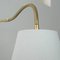 Lámpara de pared sueca Mid-Century ajustable y articulada de latón, años 50, Imagen 10