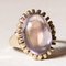 8k Vintage Gold Cocktail Ring with Cabochon Cut Amethyst, 1960s 12