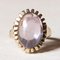 8 Karat Vintage Gold Cocktail Ring mit Amethysten im Cabochonschliff, 1960er 13