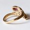 14k Vintage Gold Contrarié Ring, 1970s, Image 7