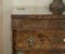 Antique Gothic Burr & Burl Dressing Table with Brass Fittings, Image 9