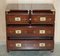 Antique Anglo Indian Military Campaign Chest of Drawers, 1900, Set of 2, Image 16