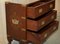 Antique Anglo Indian Military Campaign Chest of Drawers, 1900, Set of 2, Image 18