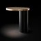 Cylinda Table Lamp in Satin Gold by Angeletti & Ruzza for Oluce, Image 6