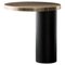 Cylinda Table Lamp in Satin Gold by Angeletti & Ruzza for Oluce, Image 1