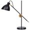 Black Table Lamp from Konsthantverk 1