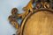 Cornice ovale in legno di noce intagliato, fine XIX secolo, Immagine 5