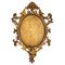 Late 19th Century Carved Walnut Oval Picture Frame, France, 1890s, Image 1