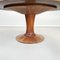 Italian Postmodern Style Wood and Dark Marble Round Dining Table, 2000s 12
