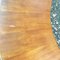 Italian Postmodern Style Wood and Dark Marble Round Dining Table, 2000s 6