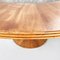 Italian Postmodern Style Wood and Dark Marble Round Dining Table, 2000s 10