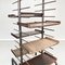 Italian Post-Modern Tubular Metal Bookcase with and Moving Shelves, 1990s, Image 5