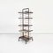 Italian Post-Modern Tubular Metal Bookcase with and Moving Shelves, 1990s 2