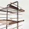 Italian Post-Modern Tubular Metal Bookcase with and Moving Shelves, 1990s 13