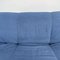 Italienisches modernes Sofa mit blauem Stoffbezug von Guido Rosati für Giovannetti, 1970er 6