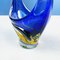 Sculpture Moderne en Verre de Murano Bleu et Jaune, Italie, 1970s 9