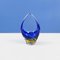 Italian Modern Sculpture in Blue and Yellow Murano Glass, 1970s 2