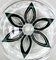 Crystal Centerpiece Fruits Bowl Cut to Clear from Val Saint Lambert, 1950, Image 7