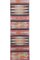 Vintage Turkish Handmade Pale Pink, Orange, Green and Black Narrow Rug, 1970s 3