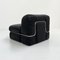 Black Leather Modular 3-Seater Sofa by Rodolfo Bonetto for Tecnosalotto, 1960s, Set of 5, Image 7