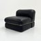 Black Leather Modular 3-Seater Sofa by Rodolfo Bonetto for Tecnosalotto, 1960s, Set of 5 4