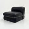 Black Leather Modular 3-Seater Sofa by Rodolfo Bonetto for Tecnosalotto, 1960s, Set of 5, Image 4