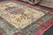 Vintage Turkish Beige, Red and Green Area Rug 4