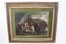 Italian Artist, Battle with Men on Horseback, 1650s, Oil on Canvas, Framed 11
