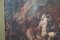 Artiste, Italie, Bataille avec des Hommes à Cheval, 1650s, Huile sur Toile, Encadrée 14