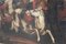 Artiste, Italie, Bataille avec des Hommes à Cheval, 1650s, Huile sur Toile, Encadrée 13