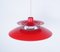 Vintage PH5 Red Lamp by Poul Henningsen for Louis Poulsen, 1970s, Image 9