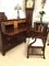 George III Inlaid Mahogany Secretaire Chest of Drawers, 1800s, Image 2