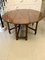 Antique Victorian Oak Wake Dining Table, 1900s, Image 1