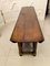Antique Victorian Oak Wake Dining Table, 1900s 8