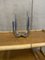 Post Modern Chrome-Plated Candlestick, Image 2