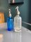 Small Blue Glass Seltzers Soda Syphons Bottles, 1890s, Set of 2, Image 5