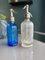 Small Blue Glass Seltzers Soda Syphons Bottles, 1890s, Set of 2, Image 4