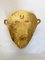 Gilded Cast Aluminium Sculptural Wall Mask by Linda Hattab for Fondica, France, 1990s, Image 3