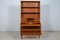 Mid-Century Teak Shelf with Pull-Out Top, 1970s, Image 4