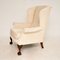 Chippendale Wing Back Armchair, 1890s 3